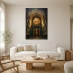 Premium Wall Art Dikey Html Edition – CINEMAGARA2806033 styled in a refined neutral interior