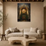 Premium Wall Art Dikey Html Edition – CINEMAGARA2806033 presented in a sophisticated home setting