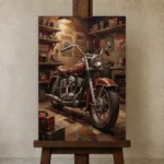 Premium Wall Art Dikey Html Edition – CINEMAGARA2806049 displayed on a studio easel
