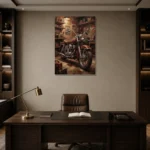 Premium Wall Art Dikey Html Edition – CINEMAGARA2806049 displayed in a contemporary gallery-inspired room