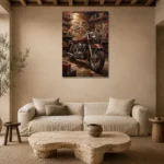 Premium Wall Art Dikey Html Edition – CINEMAGARA2806049 presented in a sophisticated home setting