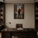 Premium Wall Art Dikey Html Edition – CINEMAGARA2806058 displayed in a contemporary gallery-inspired room