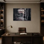 Premium Wall Art Yatay Html Edition – CINEMAGARA2806064 displayed in a contemporary gallery-inspired room