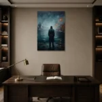 Premium Wall Art Dikey Html Edition – CINEMAGARA2806069 displayed in a contemporary gallery-inspired room