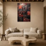 Premium Wall Art Dikey Html Edition – CINEMAGARA2806076 presented in a sophisticated home setting