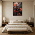 Premium Wall Art Dikey Html Edition – CINEMAGARA2806076 showcased in an elegant minimalist interior