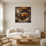 Premium Wall Art Kare Html Edition – CINEMAGARA2806079 styled in a refined neutral interior