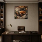Premium Wall Art Kare Html Edition – CINEMAGARA2806079 displayed in a contemporary gallery-inspired room