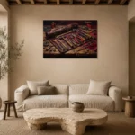 Premium Wall Art Yatay Html Edition – CINEMAGARA2806082 presented in a sophisticated home setting