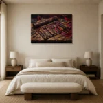 Premium Wall Art Yatay Html Edition – CINEMAGARA2806082 showcased in an elegant minimalist interior