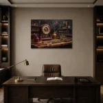 Premium Wall Art Yatay Html Edition – CINEMAGARA2806084 displayed in a contemporary gallery-inspired room