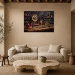 Premium Wall Art Yatay Html Edition – CINEMAGARA2806084 presented in a sophisticated home setting