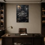 Premium Wall Art Dikey Html Edition – CINEMAGARA2806087 displayed in a contemporary gallery-inspired room