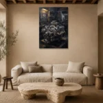 Premium Wall Art Dikey Html Edition – CINEMAGARA2806087 presented in a sophisticated home setting