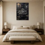 Premium Wall Art Dikey Html Edition – CINEMAGARA2806087 showcased in an elegant minimalist interior