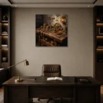 Premium Wall Art Kare Html Edition – CINEMAGARA2806088 displayed in a contemporary gallery-inspired room