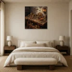 Premium Wall Art Kare Html Edition – CINEMAGARA2806088 showcased in an elegant minimalist interior