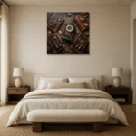Premium Wall Art Kare Html Edition – CINEMAGARA2806089 showcased in an elegant minimalist interior