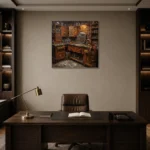 Premium Wall Art Kare Html Edition – CINEMAGARA2806090 displayed in a contemporary gallery-inspired room
