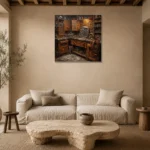 Premium Wall Art Kare Html Edition – CINEMAGARA2806090 presented in a sophisticated home setting
