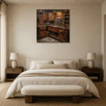 Premium Wall Art Kare Html Edition – CINEMAGARA2806090 showcased in an elegant minimalist interior