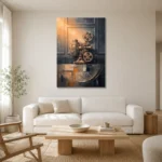 Premium Wall Art Dikey Html Edition – CINEMAGARA2806103 styled in a refined neutral interior