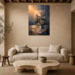 Premium Wall Art Dikey Html Edition – CINEMAGARA2806103 presented in a sophisticated home setting