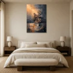 Premium Wall Art Dikey Html Edition – CINEMAGARA2806103 showcased in an elegant minimalist interior