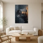 Premium Wall Art Dikey Html Edition – CINEMAGARA2806104 styled in a refined neutral interior