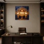 Premium Wall Art Kare Html Edition – CINEMAGARA2806106 displayed in a contemporary gallery-inspired room