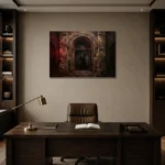 Premium Wall Art Yatay Html Edition – CINEMAGARA2806109 displayed in a contemporary gallery-inspired room