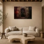 Premium Wall Art Yatay Html Edition – CINEMAGARA2806109 presented in a sophisticated home setting