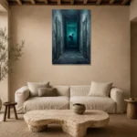 Premium Wall Art Dikey Html Edition – CINEMAGARA2806112 presented in a sophisticated home setting