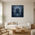 Premium Wall Art Kare Html Edition – CINEMAGARA2806125 styled in a refined neutral interior