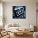Premium Wall Art Kare Html Edition – CINEMAGARA2806126 styled in a refined neutral interior