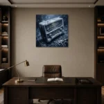 Premium Wall Art Kare Html Edition – CINEMAGARA2806126 displayed in a contemporary gallery-inspired room