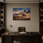 Premium Wall Art Yatay Html Edition – CINEMAGARA2806127 displayed in a contemporary gallery-inspired room