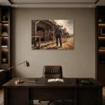 Premium Wall Art Yatay Html Edition – CINEMAGARA2806128 displayed in a contemporary gallery-inspired room