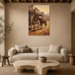 Premium Wall Art Dikey Html Edition – CINEMAGARA2806131 presented in a sophisticated home setting