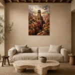 Premium Wall Art Dikey Html Edition – CINEMAGARA2806132 presented in a sophisticated home setting