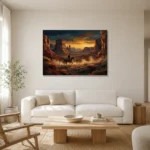 Premium Wall Art Yatay Html Edition – CINEMAGARA2806136 styled in a refined neutral interior