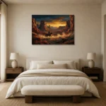 Premium Wall Art Yatay Html Edition – CINEMAGARA2806136 showcased in an elegant minimalist interior