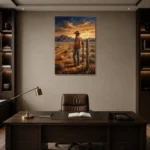 Premium Wall Art Dikey Html Edition – CINEMAGARA2806139 displayed in a contemporary gallery-inspired room