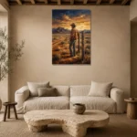 Premium Wall Art Dikey Html Edition – CINEMAGARA2806139 presented in a sophisticated home setting