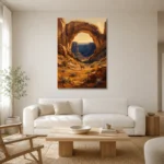 Premium Wall Art Dikey Html Edition – CINEMAGARA2806141 styled in a refined neutral interior