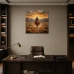 Premium Wall Art Kare Html Edition – CINEMAGARA2806142 displayed in a contemporary gallery-inspired room