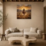 Premium Wall Art Kare Html Edition – CINEMAGARA2806142 presented in a sophisticated home setting