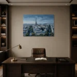 Premium Wall Art Yatay Html Edition – CINEMATICNW2091 displayed in a contemporary gallery-inspired room