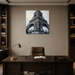 Premium Wall Art Kare Html Edition – CINEMATICNW2096 displayed in a contemporary gallery-inspired room