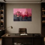 Premium Wall Art Yatay Html Edition – CINEMATICNW2100 displayed in a contemporary gallery-inspired room